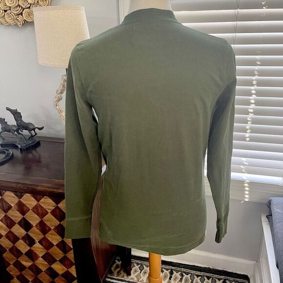 Retro Irish Heritage Collection 3-Button Henley Sweatshirt - Picture 3 of 6